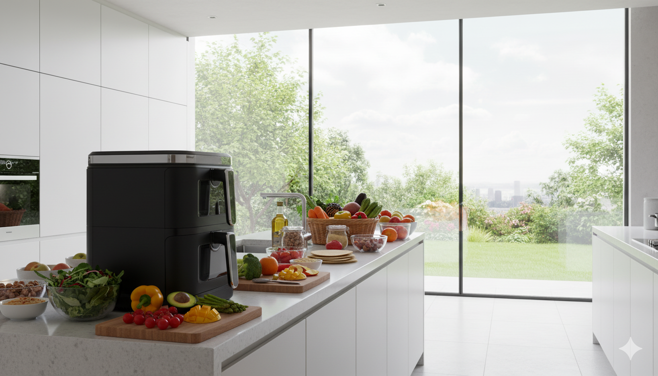 Zdrowe gotowanie bez kompromisów – jak działa frytkownica beztłuszczowa?